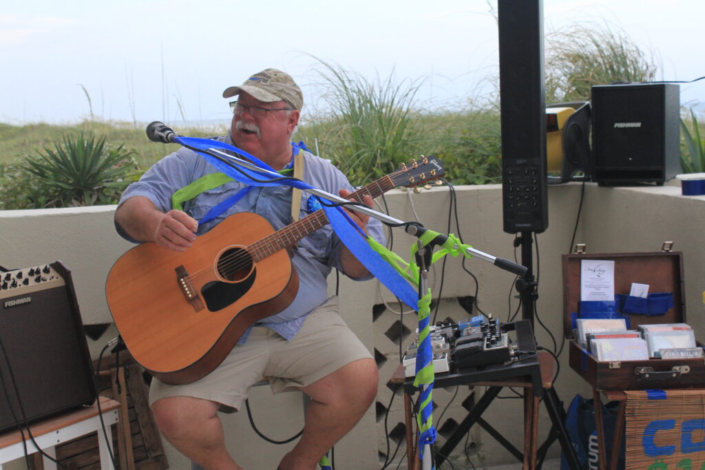 Here is the Master Storyteller himself performing at his birthday bash at Shell Island.